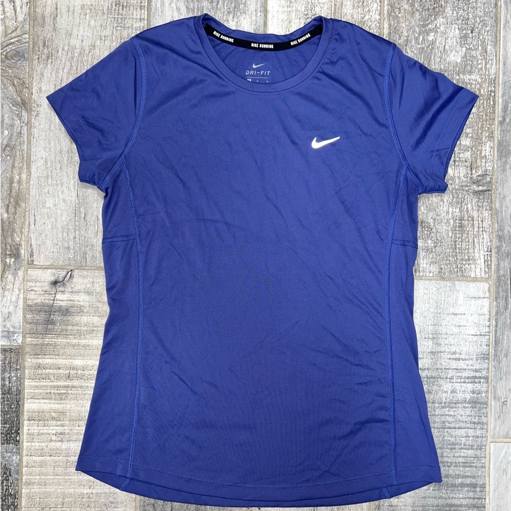 Nike Women's Blue/Violet Dri-FIT shirt